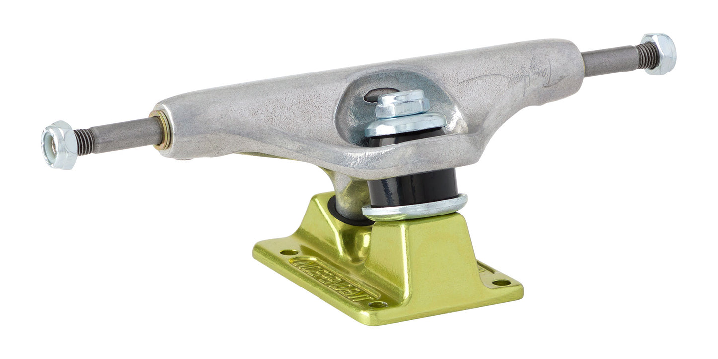 Independent Stage 11 Forged Hollow Hawk Transmission Silver Green Standard Skateboard Trucks
