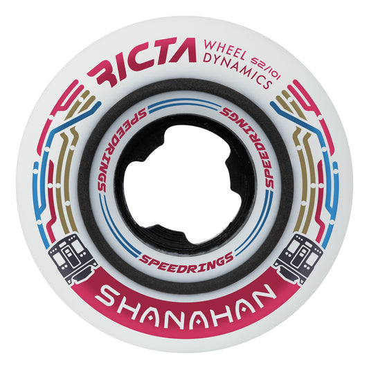 Ricta Wheels 52mm Shanahan Speedrings White Slim 101a