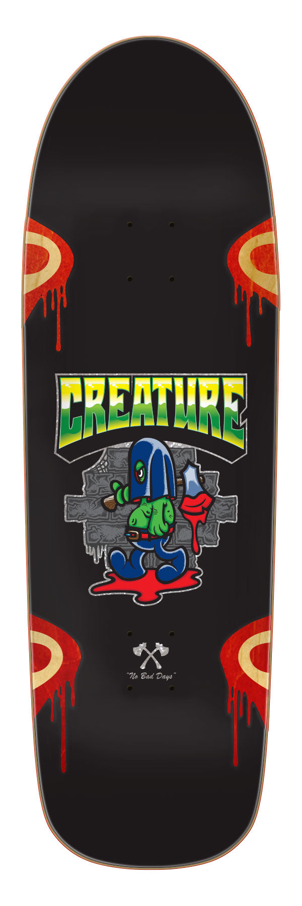 Creature The Heshcutioner Skateboard Deck 9.00in x 31.68in