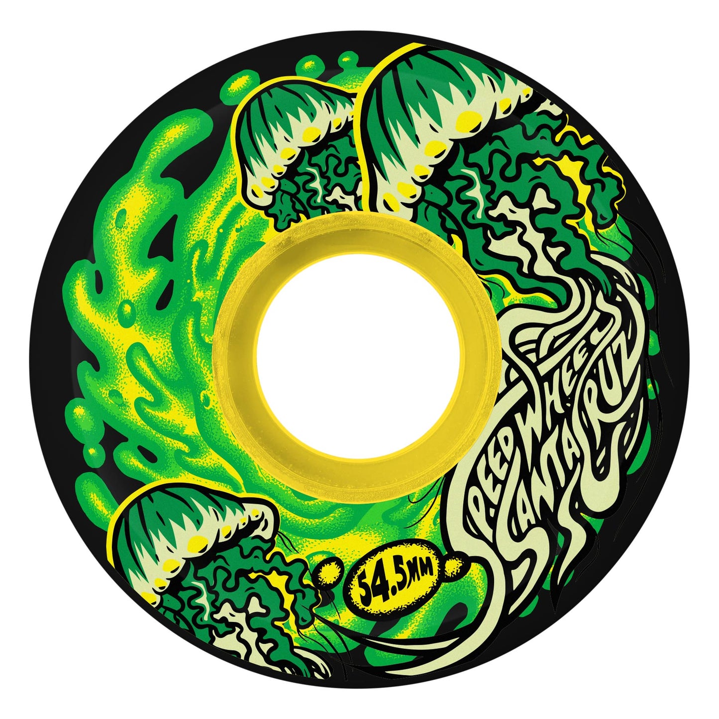 Slime Balls Wheels 54.5mm Jelly Fish Mini OG Slime Black 78a
