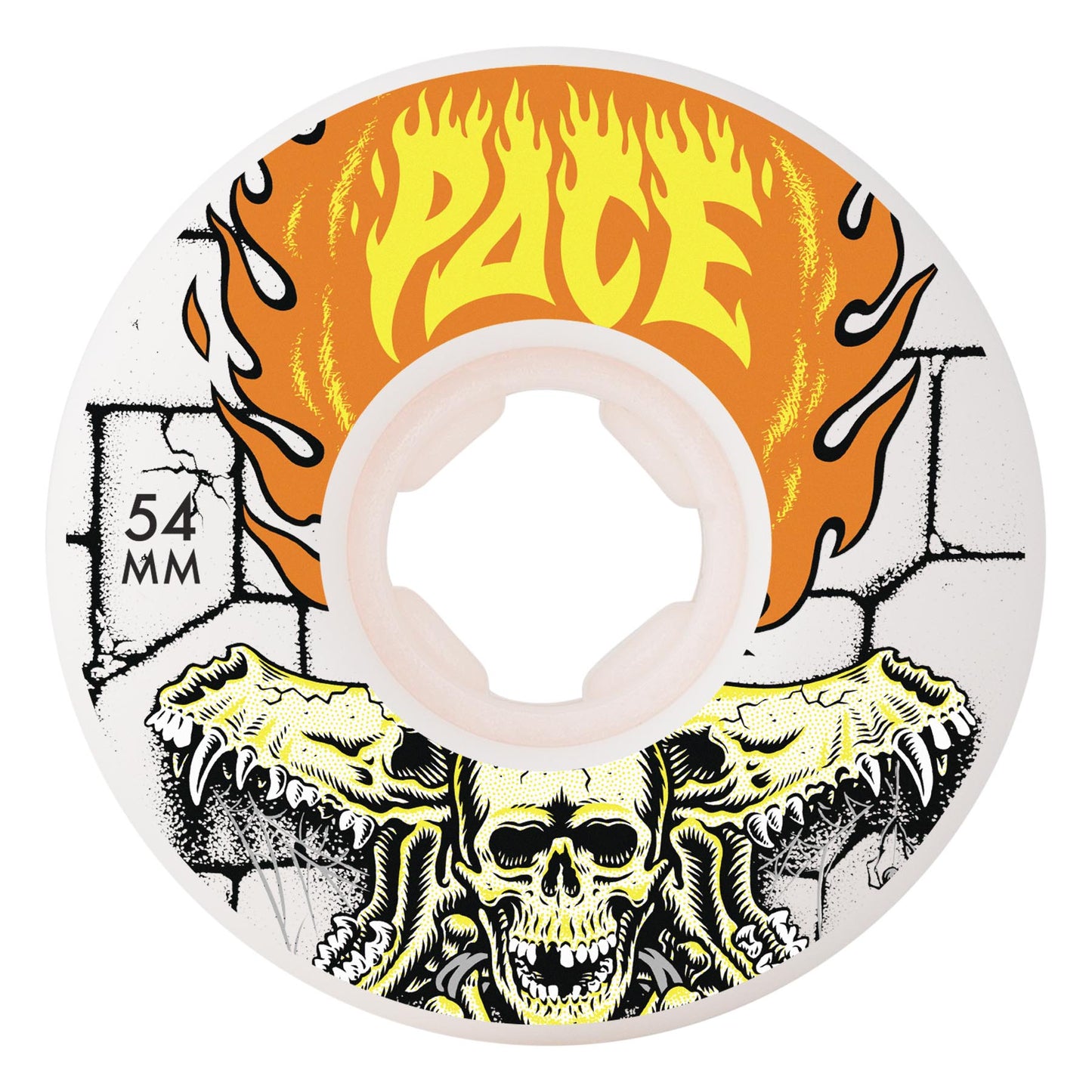OJ Wheels 54mm Rob Pace Dungeon Elite Chubbies White 101a