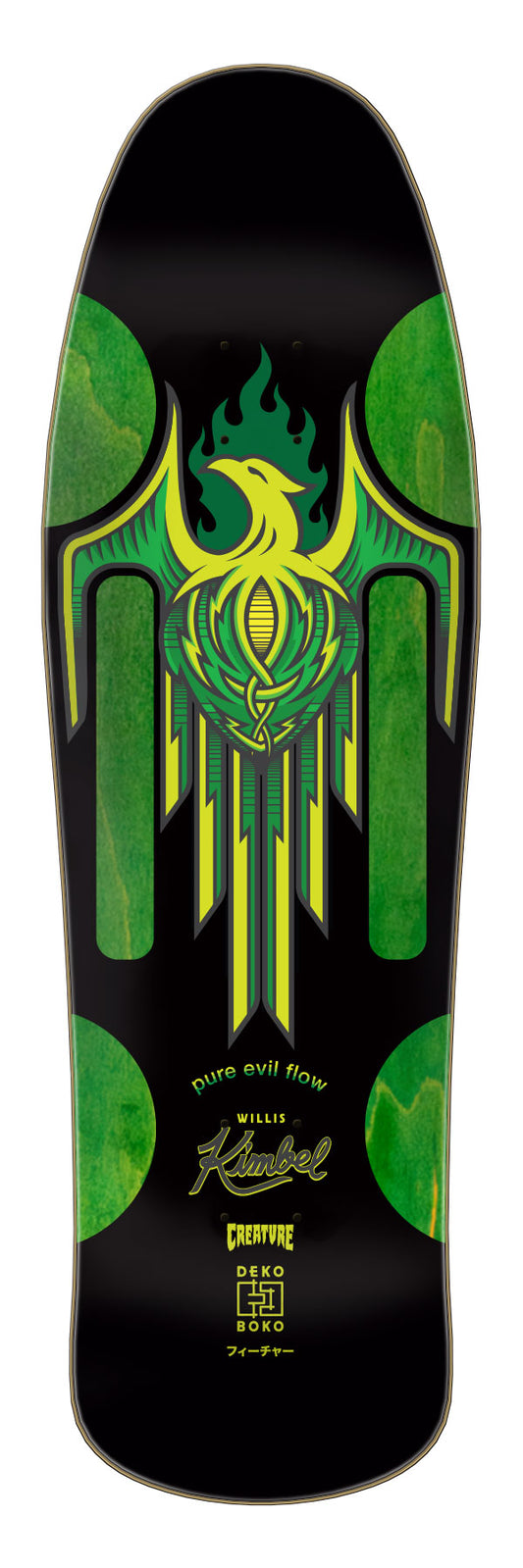 Creature Kimbel Origins Part Deux Pro Skateboard Deck 9.57in x 31.75