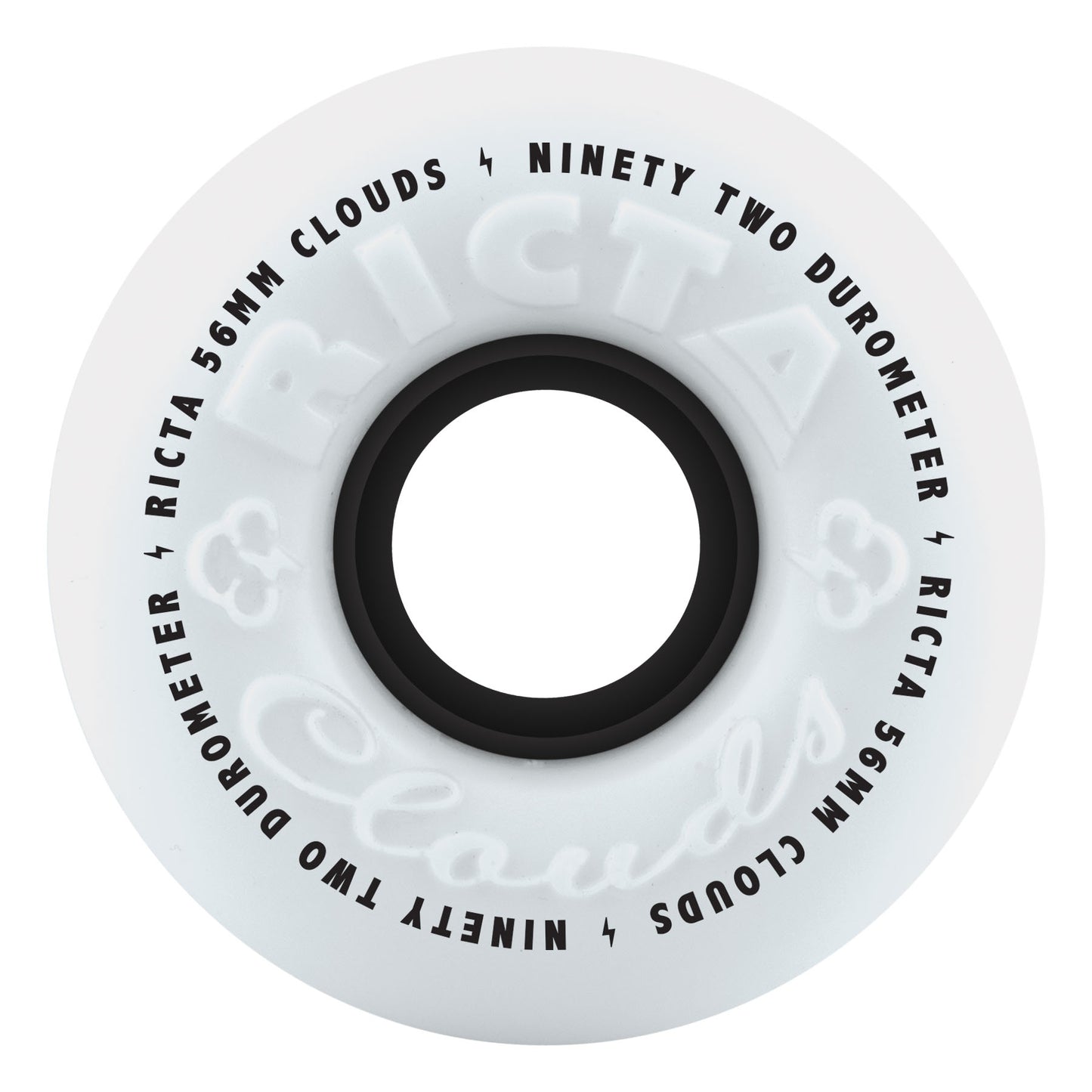 Ricta Wheels 56mm Clouds Black 92a