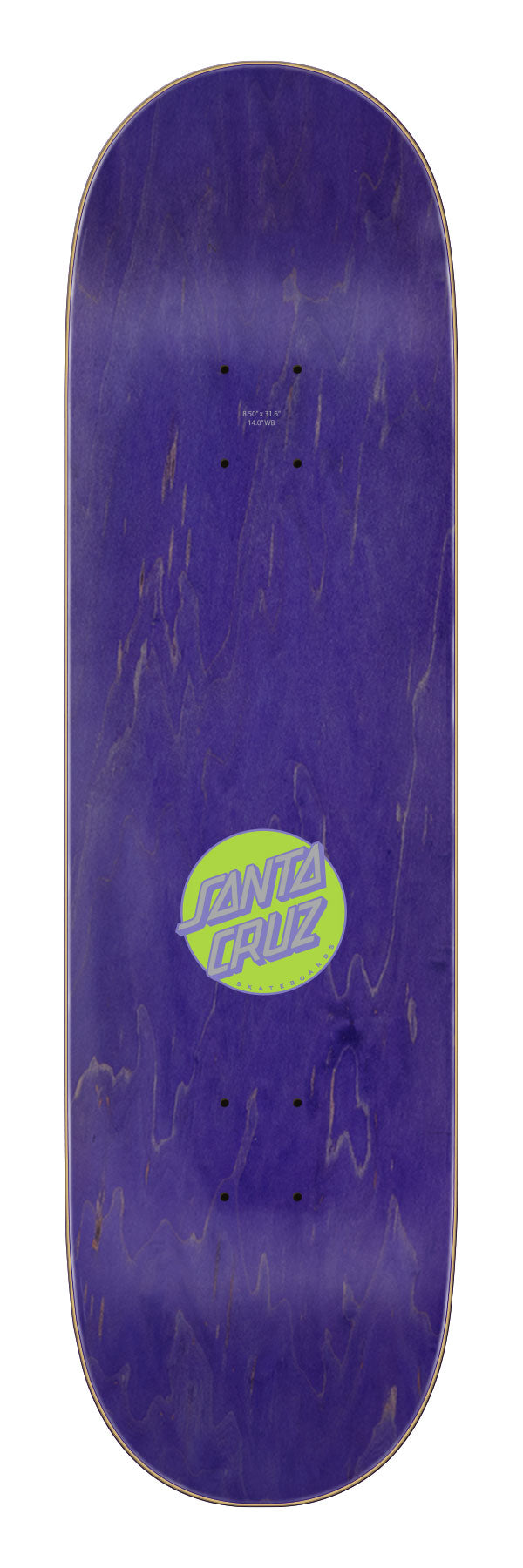Santa Cruz Knibbs Reptilian Pro Skateboard Deck 8.50in x 31.60in