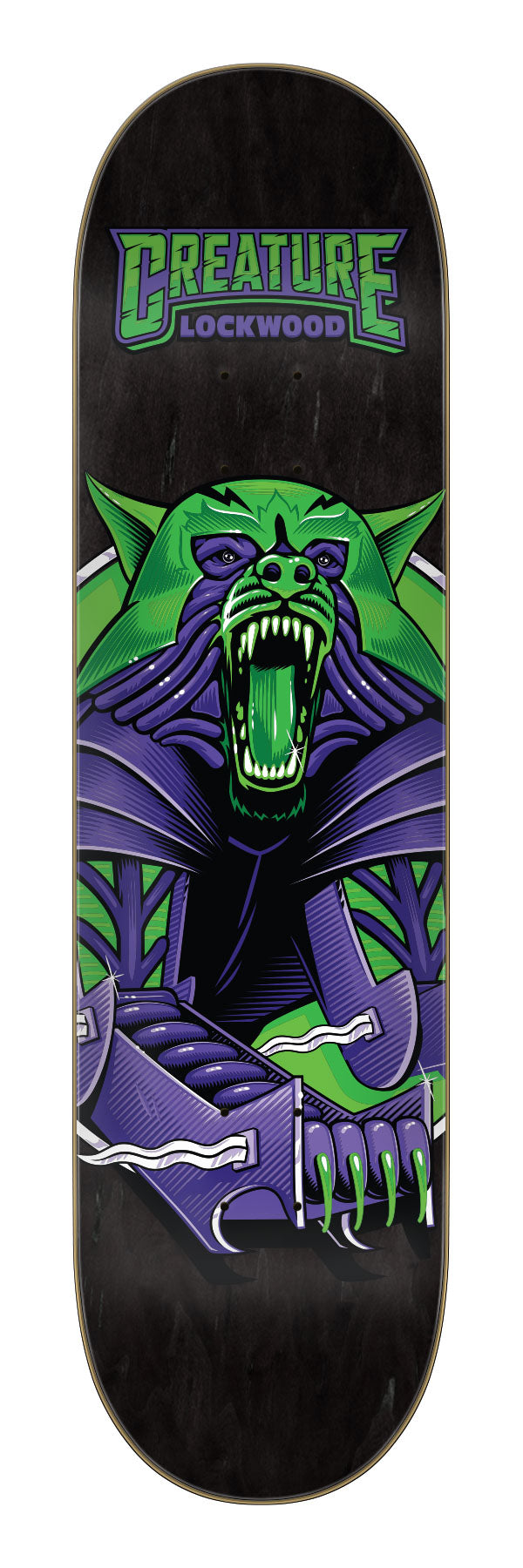 Creature Lockwood Robo Wolf Pro Skateboard Deck 8.25in x 32.04in