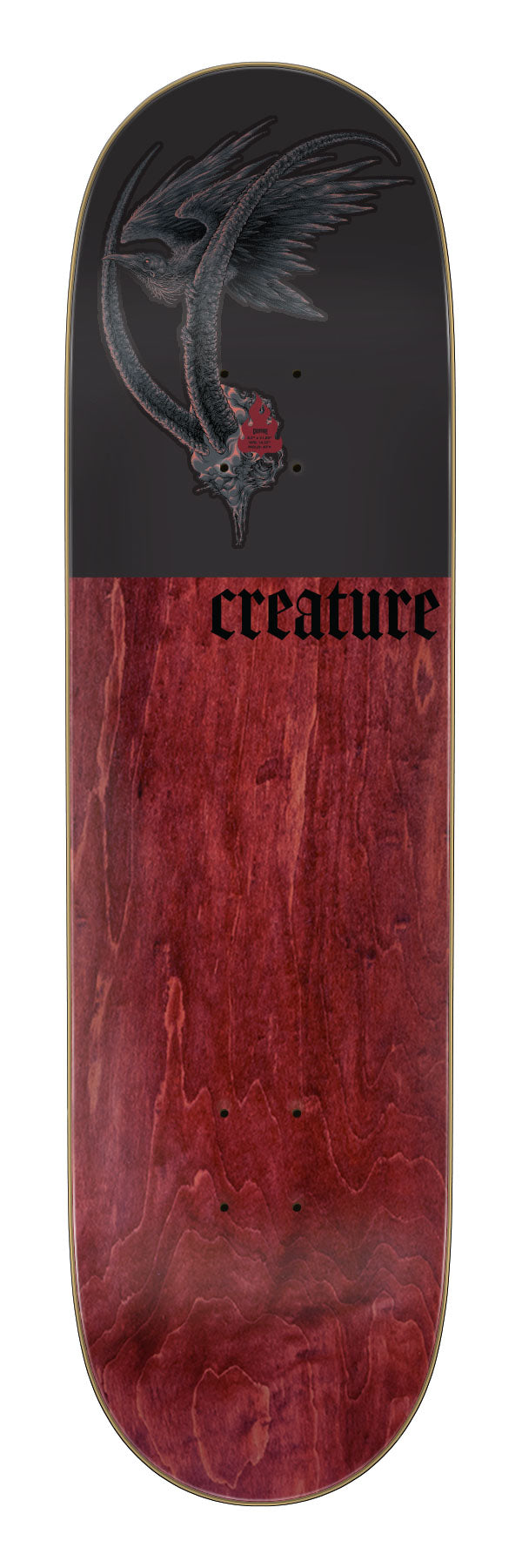 Creature Torres Guardian Pro Stumps Skateboard Deck 8.51in x 31.88in