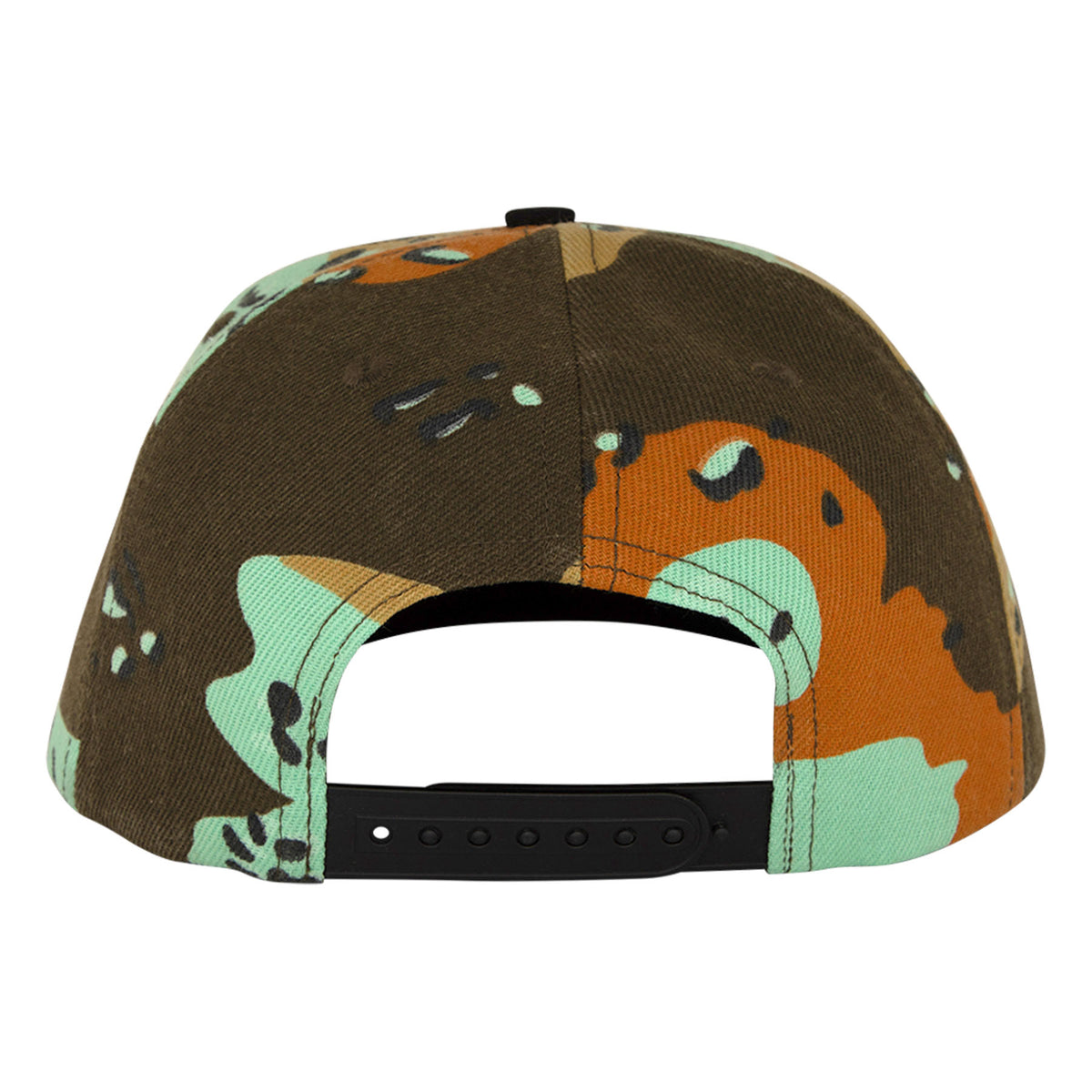 Santa Cruz Cruz Label Snapback Structured Hat Rich Camo