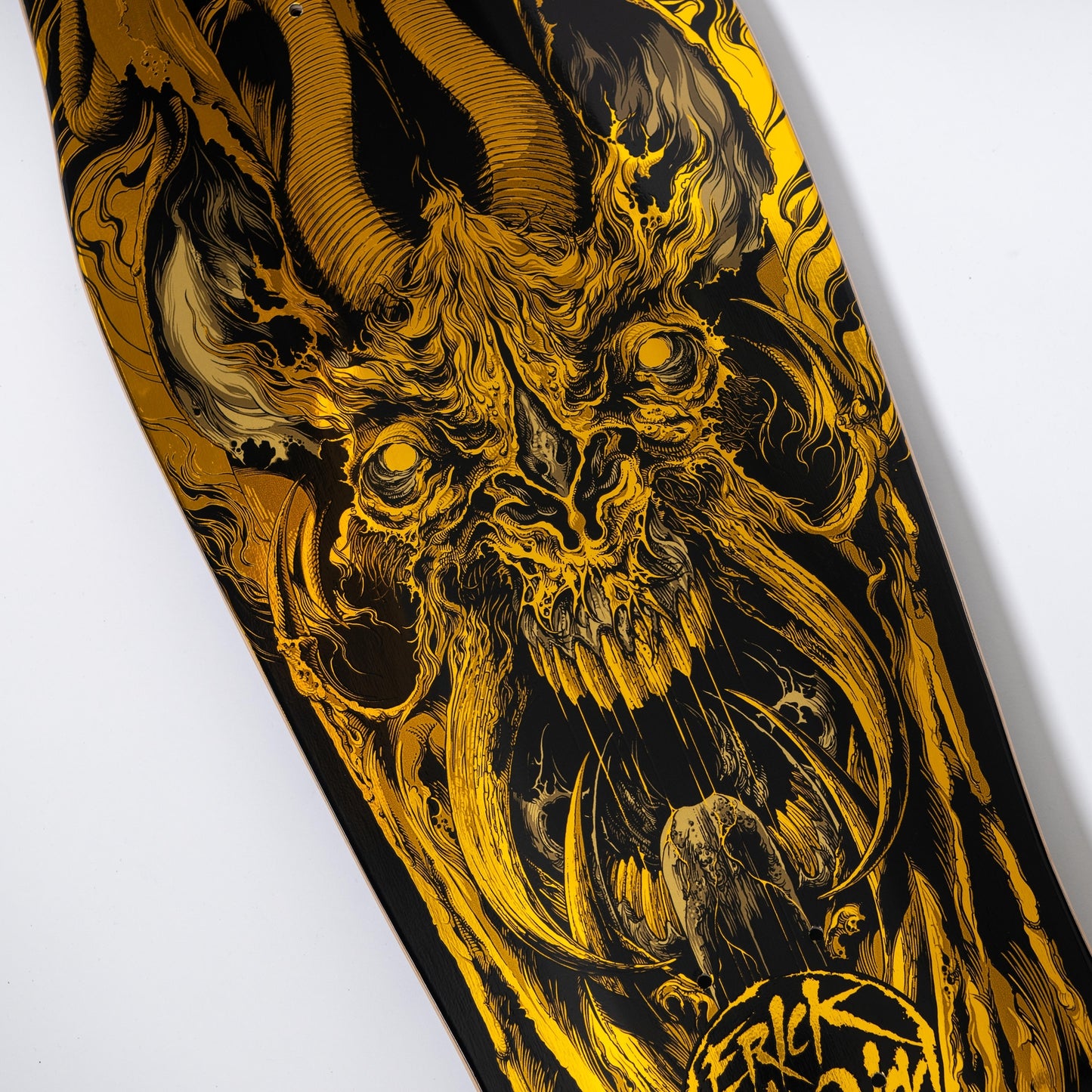 Santa Cruz Winkowski Primeval Gold Pro Shaped Skateboard Deck 10.34in x 30.54