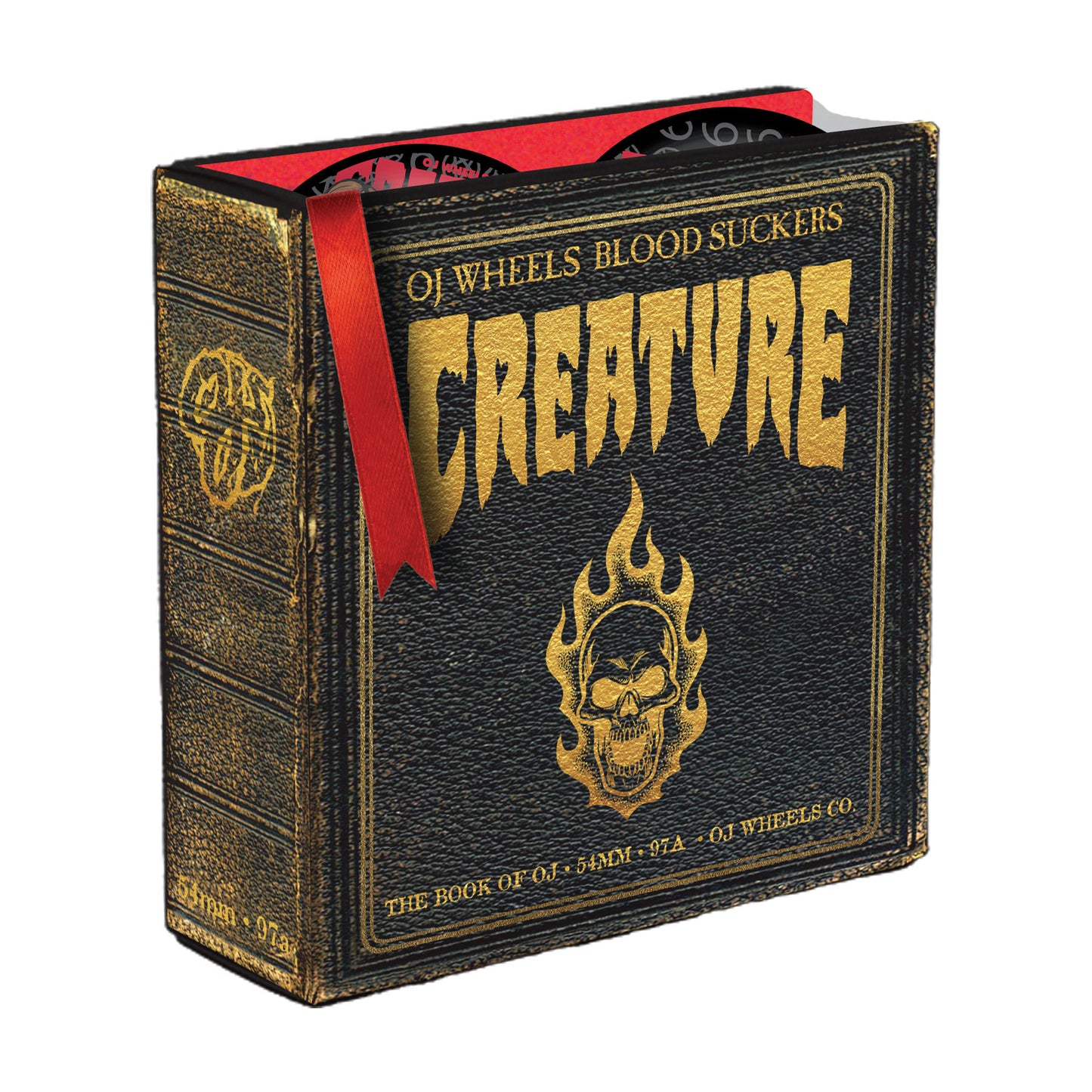 OJ Wheels 54mm The Book Of OJ Bloodsuckers Black Hardline 97a