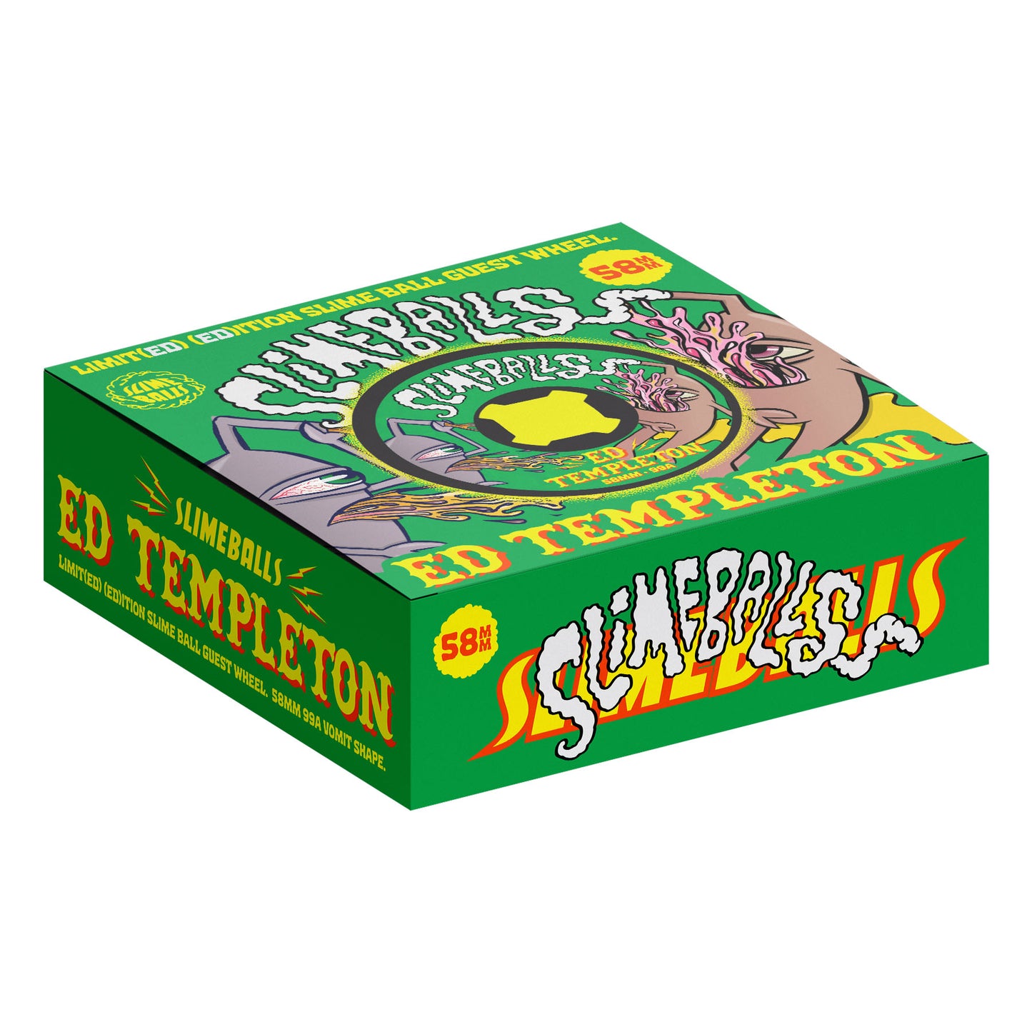 Slime Balls Wheel 58mm Ed Templeton Vomits Black 99a