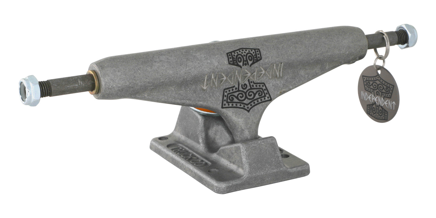 Independent Stage 11 Hollow Kevin Baekkel Pro Grey Standard Skateboard Trucks 144(8.25)