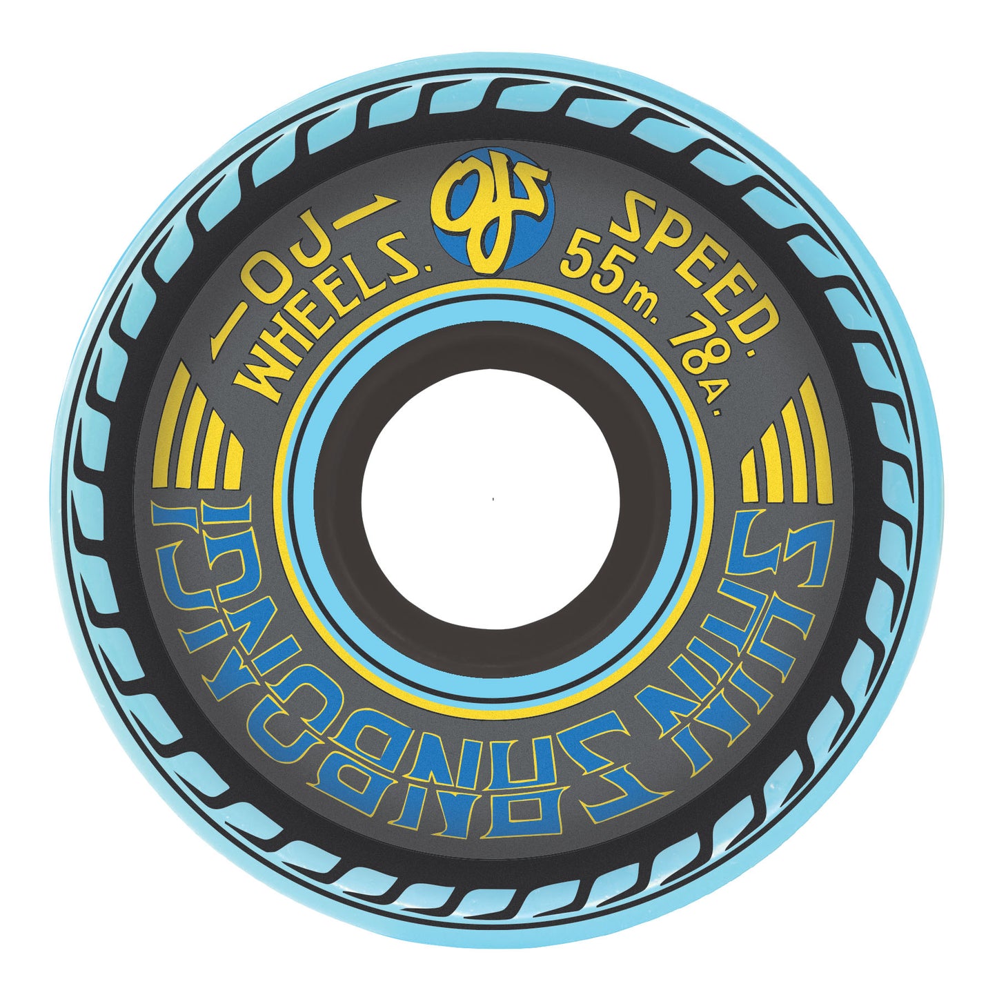 OJ Wheels 55mm Shin Sanbongi Mini Super Juice Blue 78a