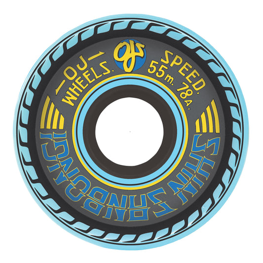 OJ Wheels 55mm Shin Sanbongi Mini Super Juice Blue 78a