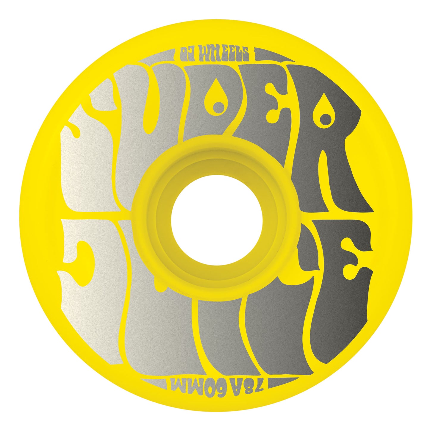 OJ Wheels 60mm Super Juice Neon Yellow 78a
