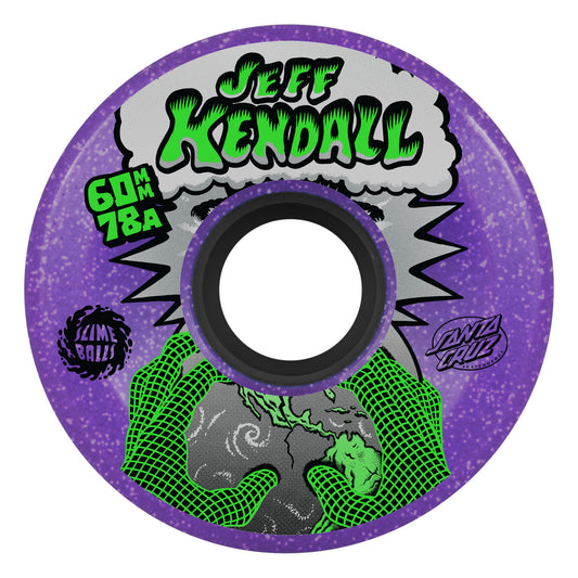 Slime Balls Wheels 60mm Kendall End of the World Reissue OG Slime Purple 78a