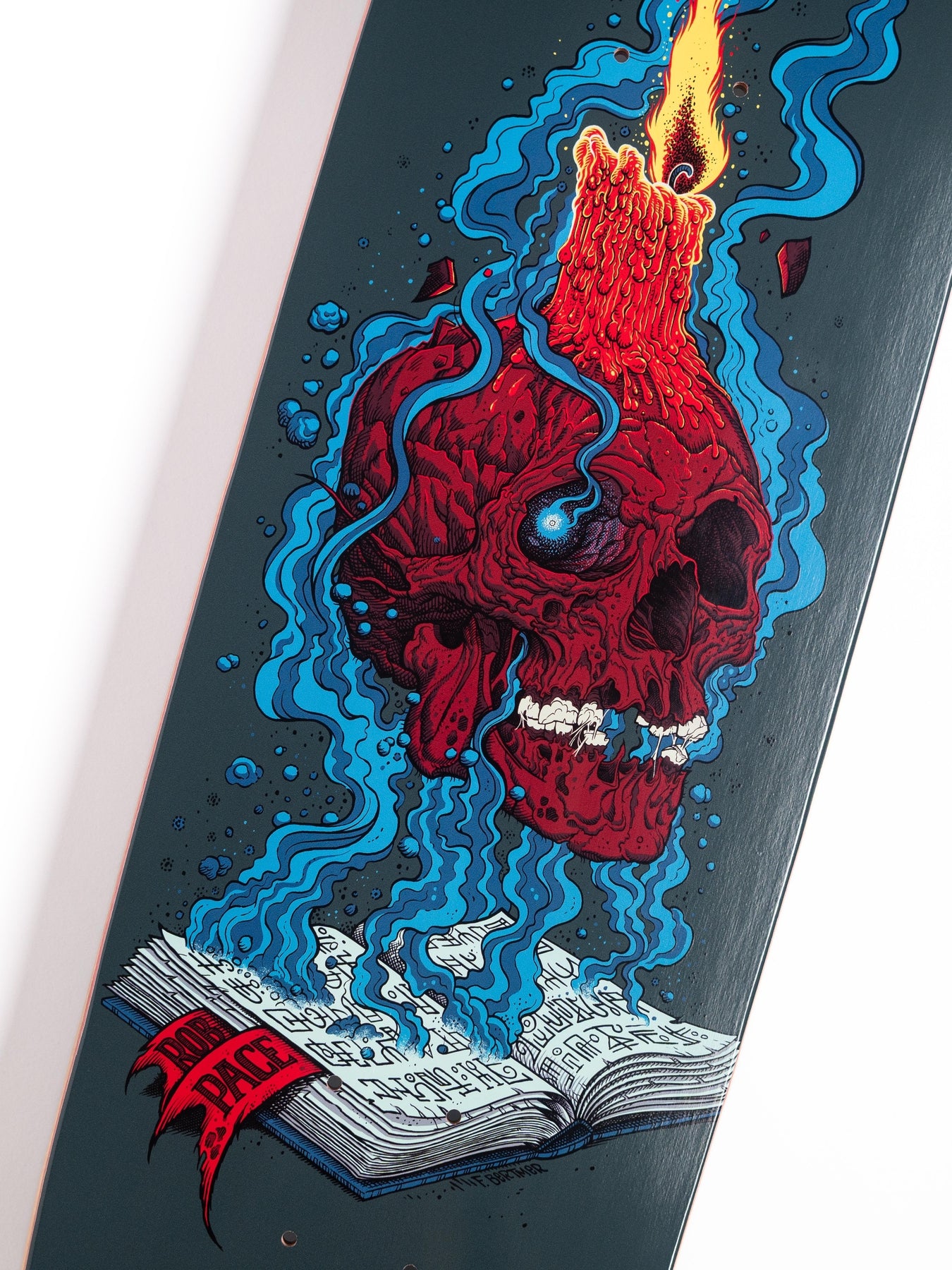 Santa Cruz Pace Necromancer Pro Skateboard Deck 8.7in x 31.825in