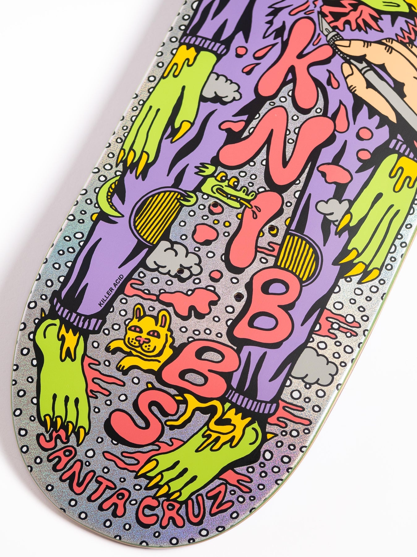 Santa Cruz Knibbs Reptilian Pro Skateboard Deck 8.50in x 31.60in