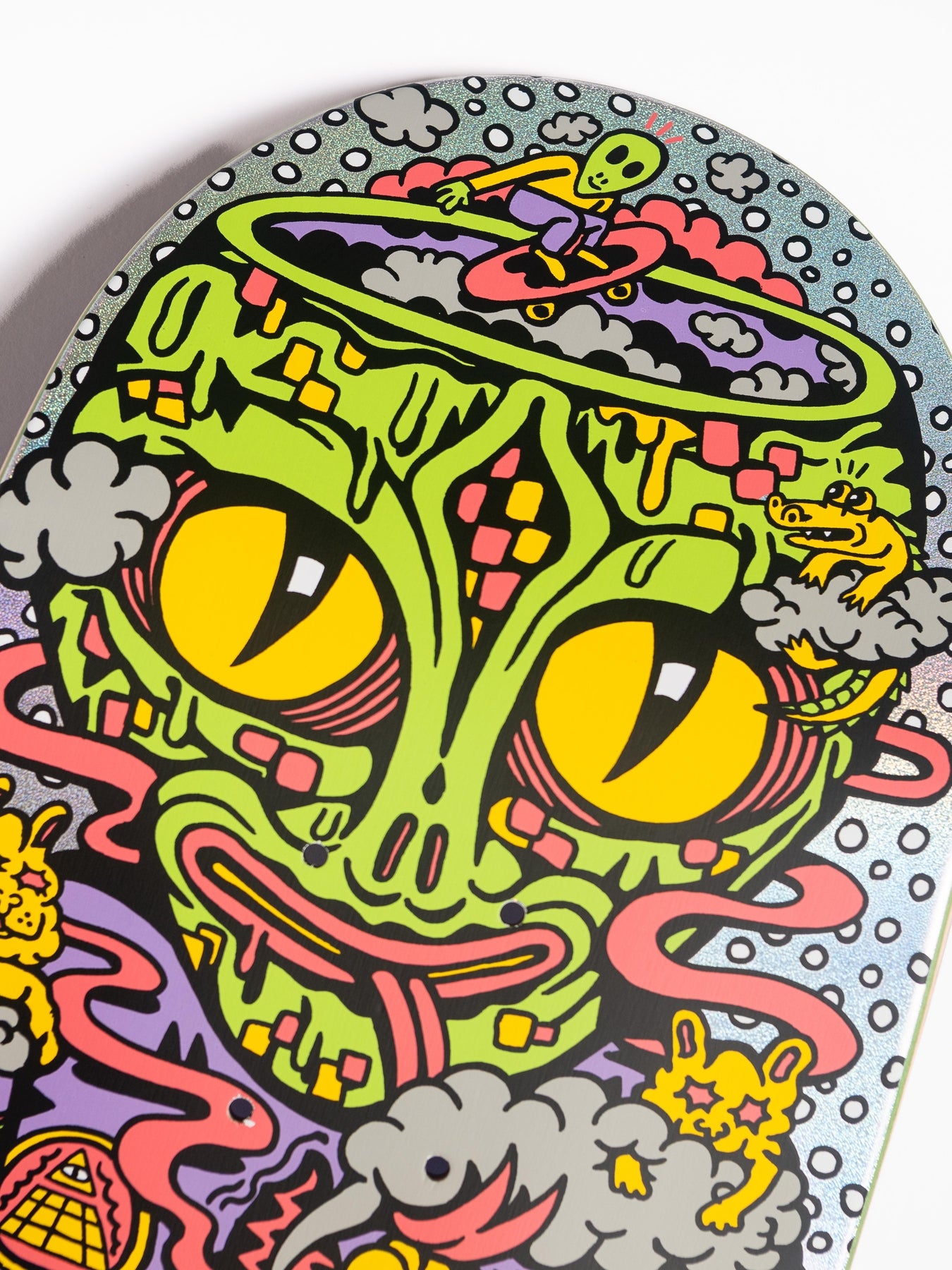 Santa Cruz Knibbs Reptilian Pro Skateboard Deck 8.50in x 31.60in