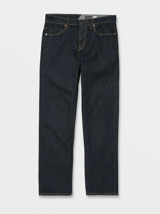 Volcom V Kinkade Denim Jeans Rinsed Indigo