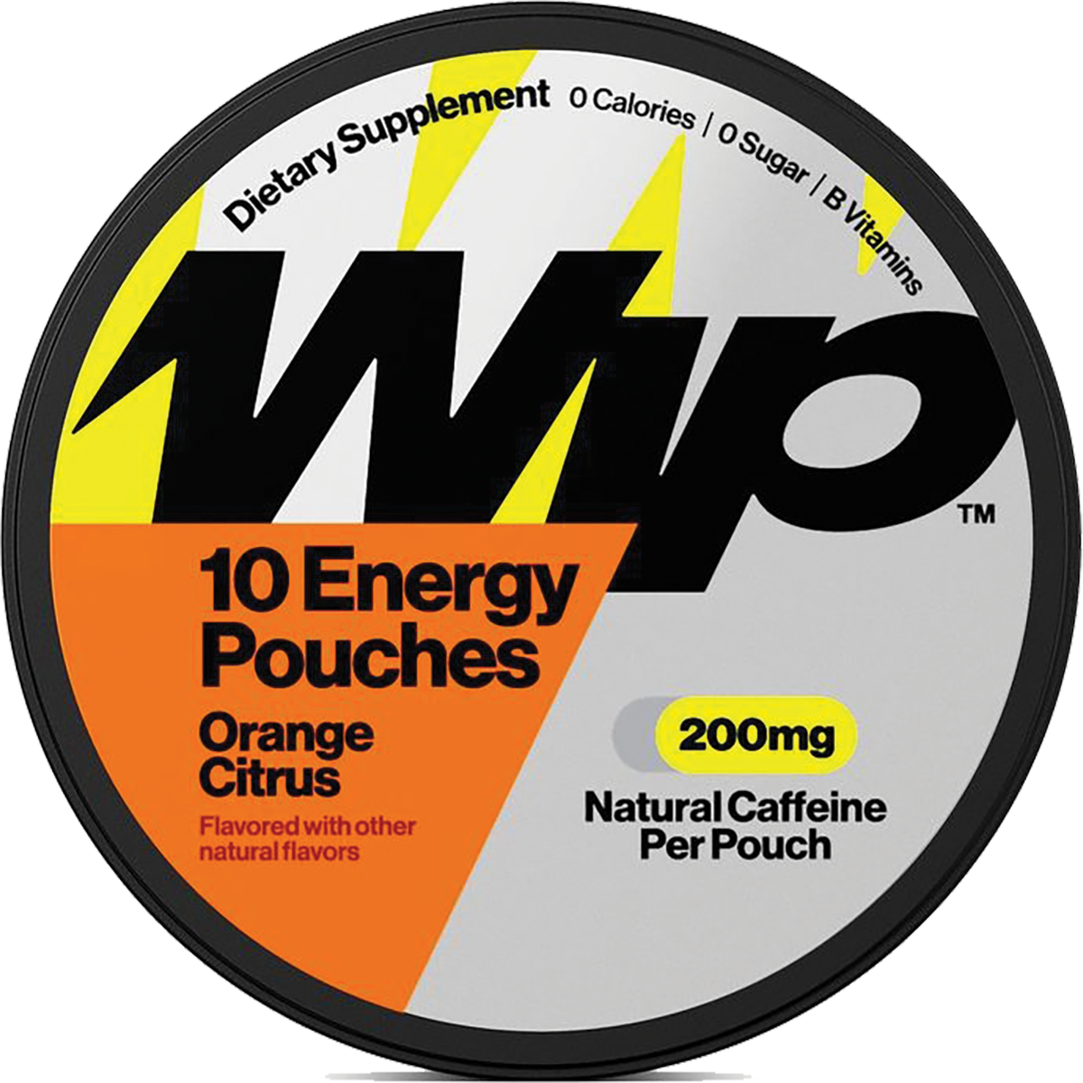 WIP CAFFEINE ENERGY 10/POUCH CAN 200MG