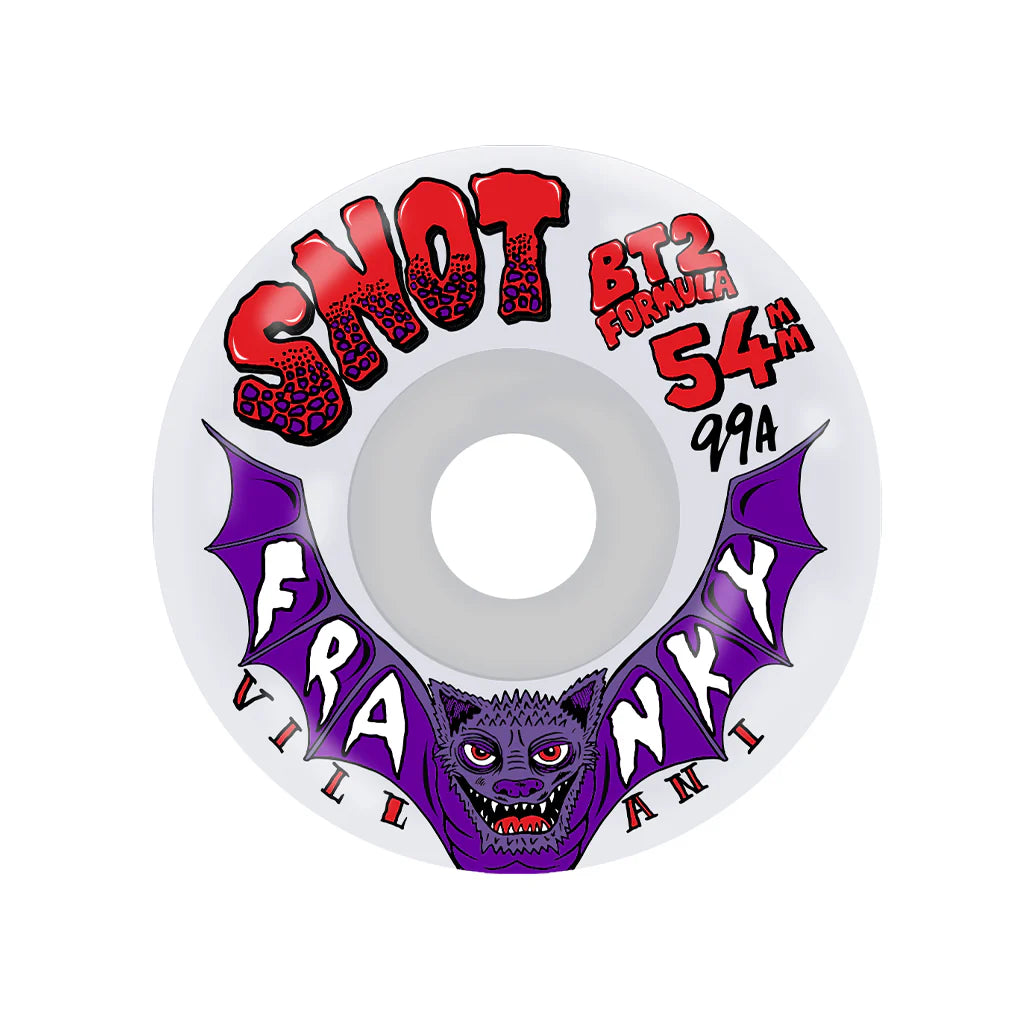 SNOT WHEELS VILLANI CONICAL 54MM 99A CLEAR