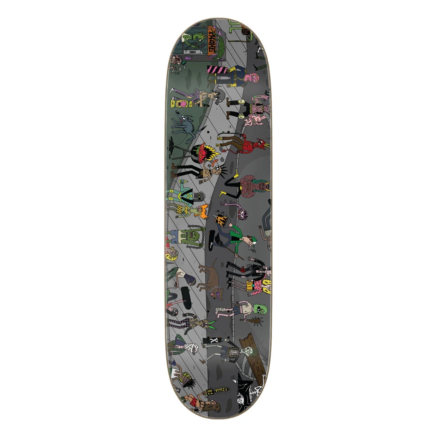 Creature Raffin Shred Party Deux Pro Skateboard Deck 8.53in x 32.19in