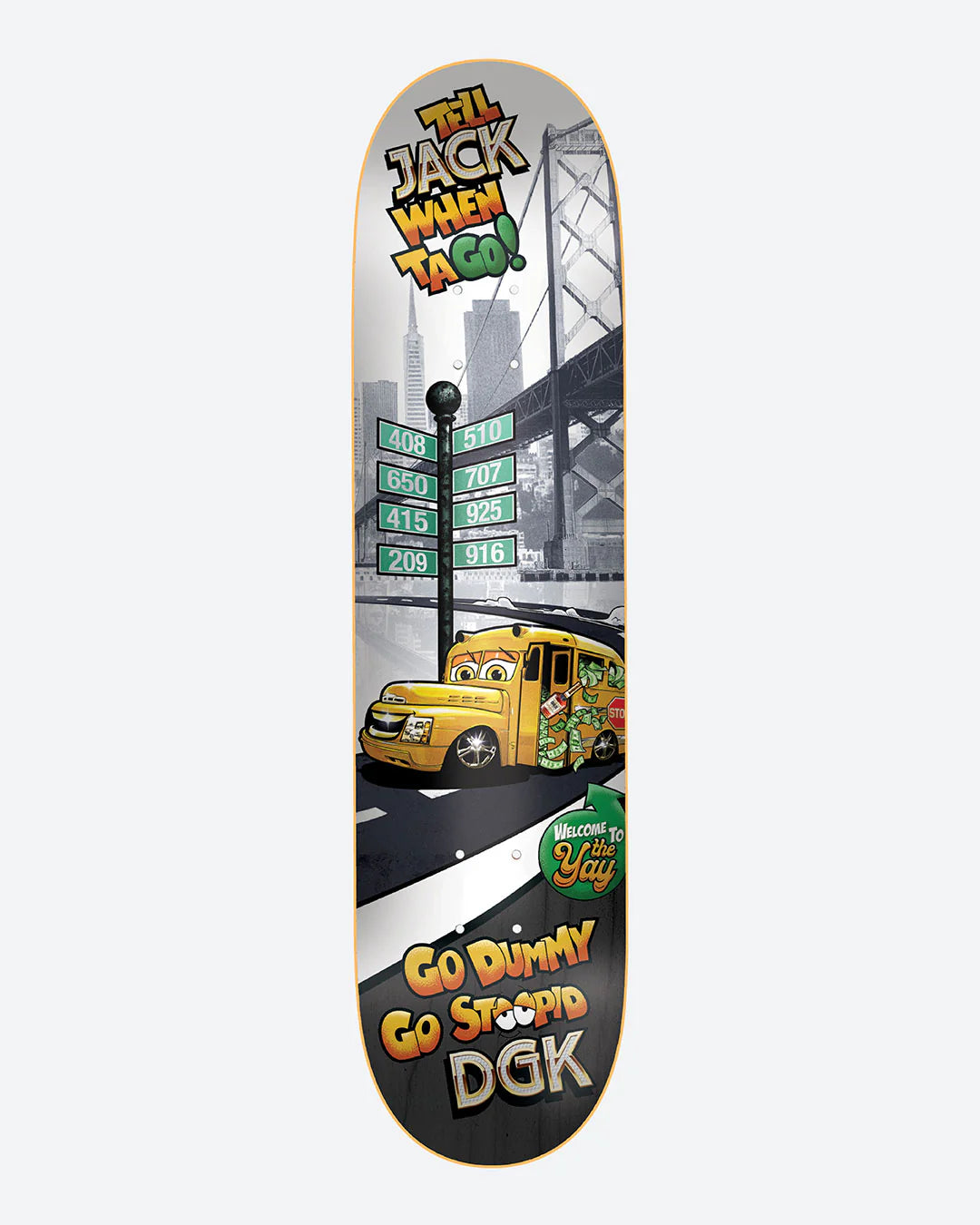 DGK Thizz Curtin 8.25" Skateboard Deck