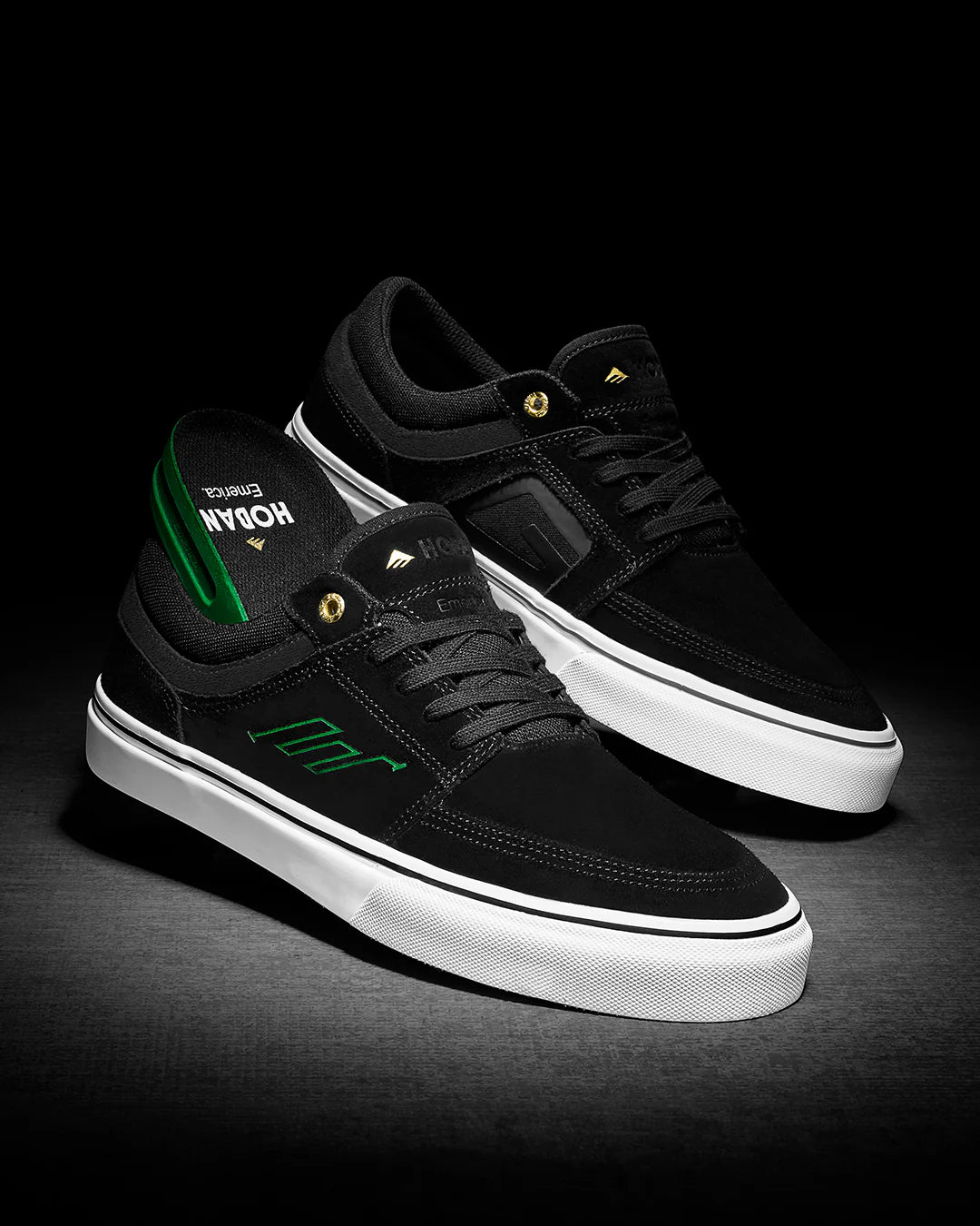 Emerica Hoban Black/White/Gold