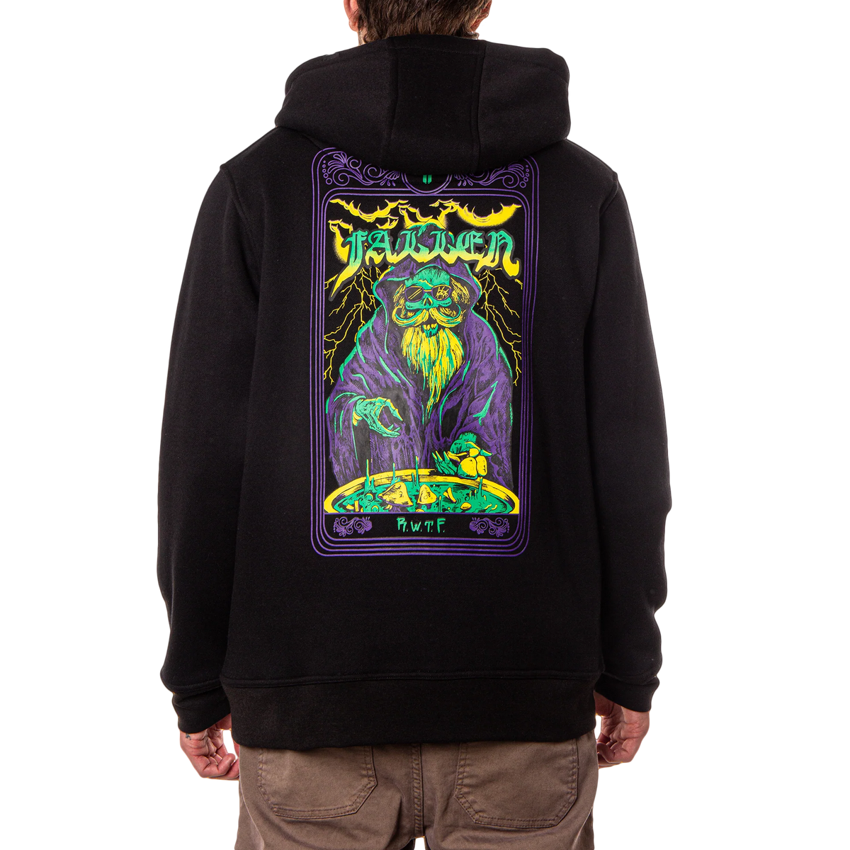 Fallen Wizards Fallen Wizard Hoodie Black/Purple – Pivotal Skateshop