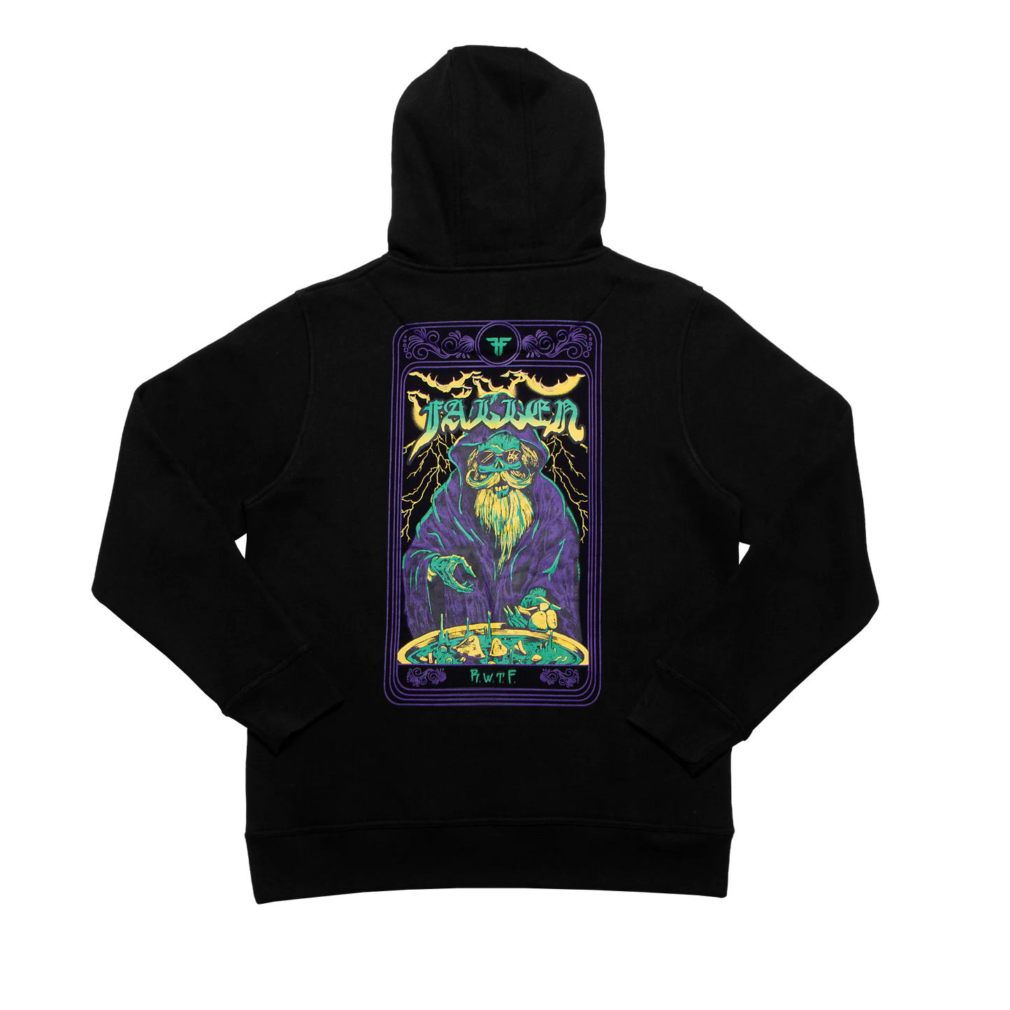 Fallen Wizard Hoodie Black/Purple