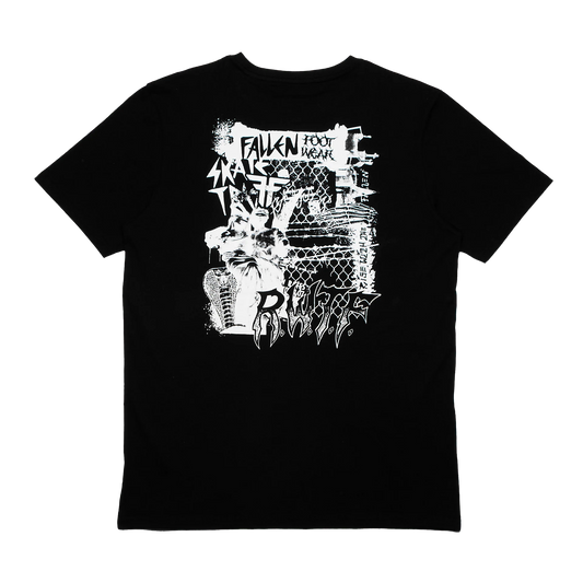 Fallen Propaganda Tee Black/White