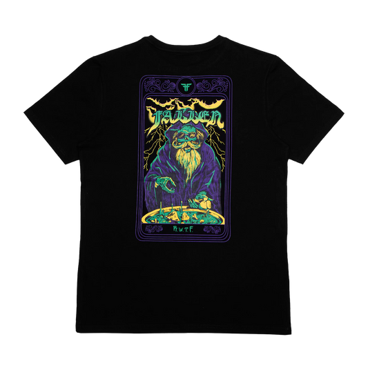 Fallen Wizard Tee Black/Purple