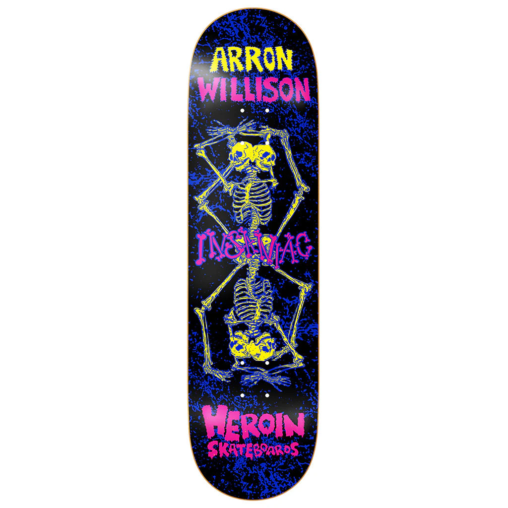 HEROIN AARON WILSON KNOCK OFF DECK 8.5