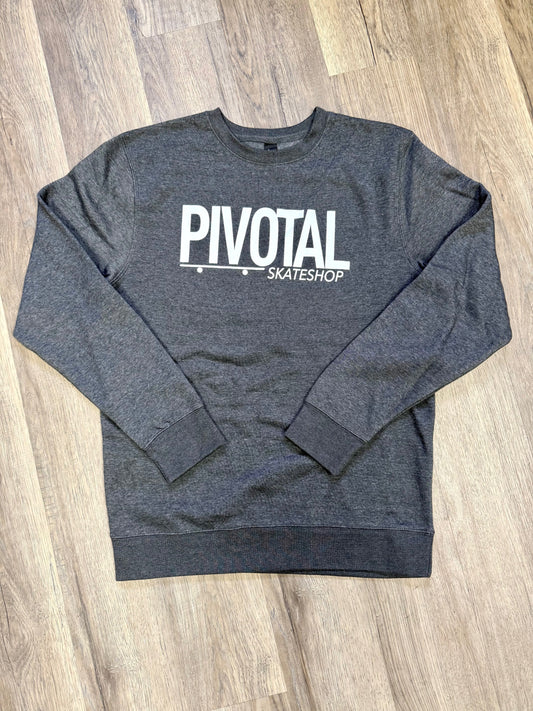 Pivotal Shop Crew Neck - Charcoal Grey