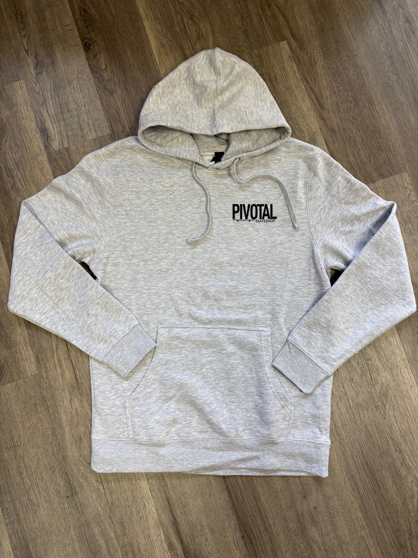 Pivotal Shop Hoodie - Light Heather Grey