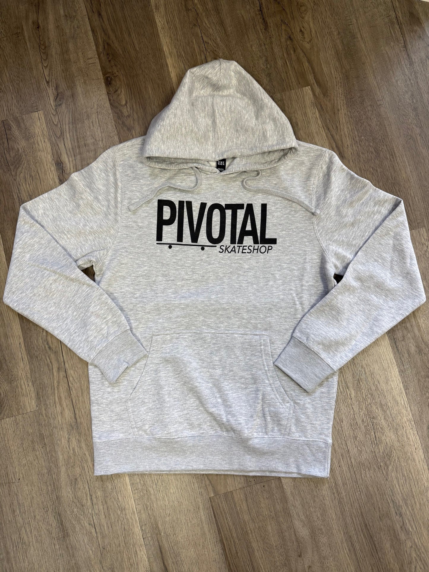 Pivotal Shop Hoodie - Light Heather Grey FULL