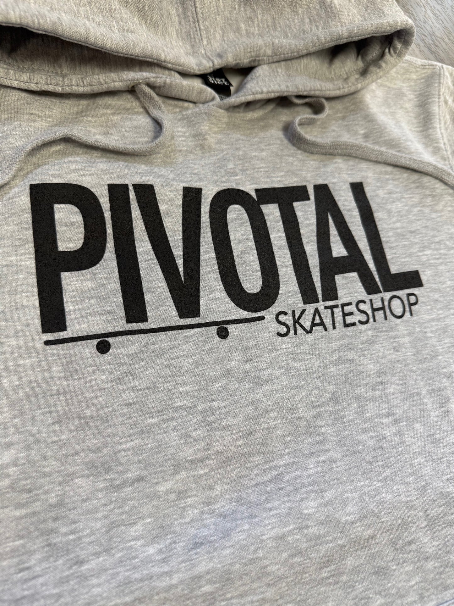 Pivotal Shop Hoodie - Light Heather Grey FULL
