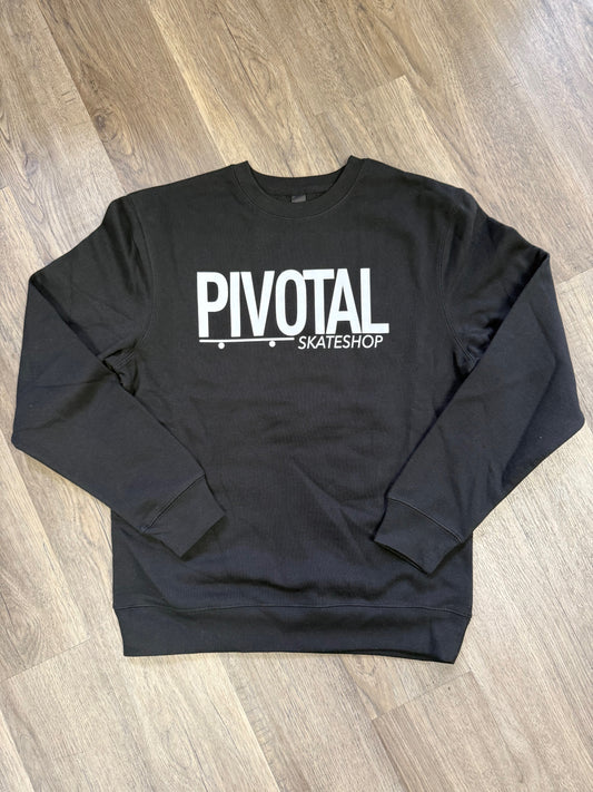 Pivotal Shop Crew Neck - Black FULL