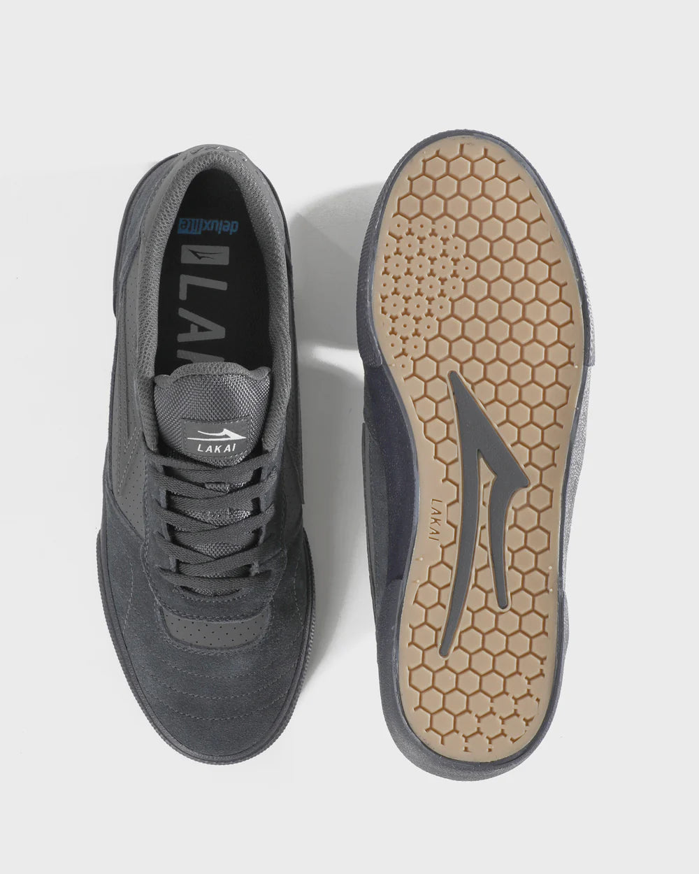 Lakai - Cambridge Charcoal Suede