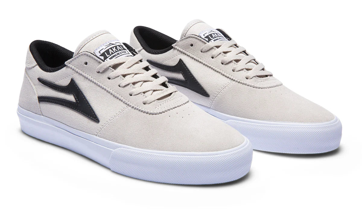 Lakai - Manchester White/Black Suede