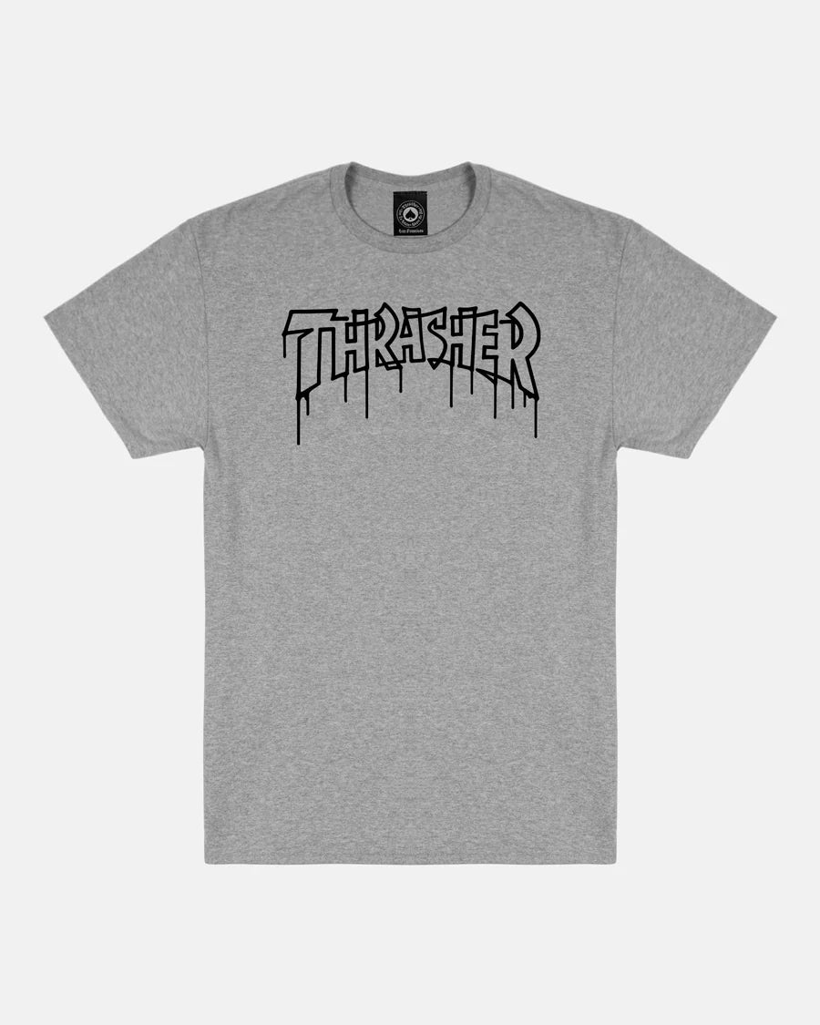 Thrasher One-liner T-Shirt Grey