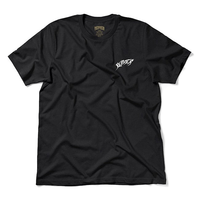 Pepper J Fitzgerald SS Tee - Black