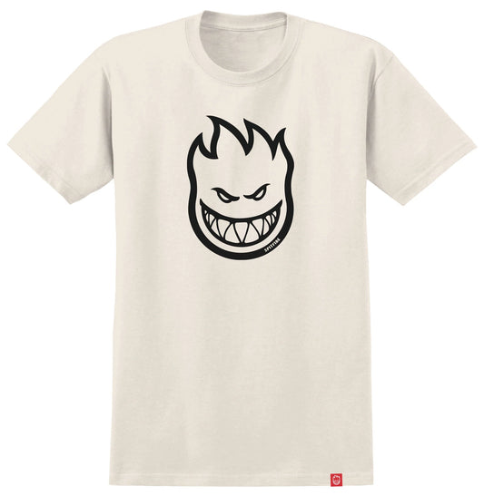 Spitfire Big Head Cream/Black T-Shirt