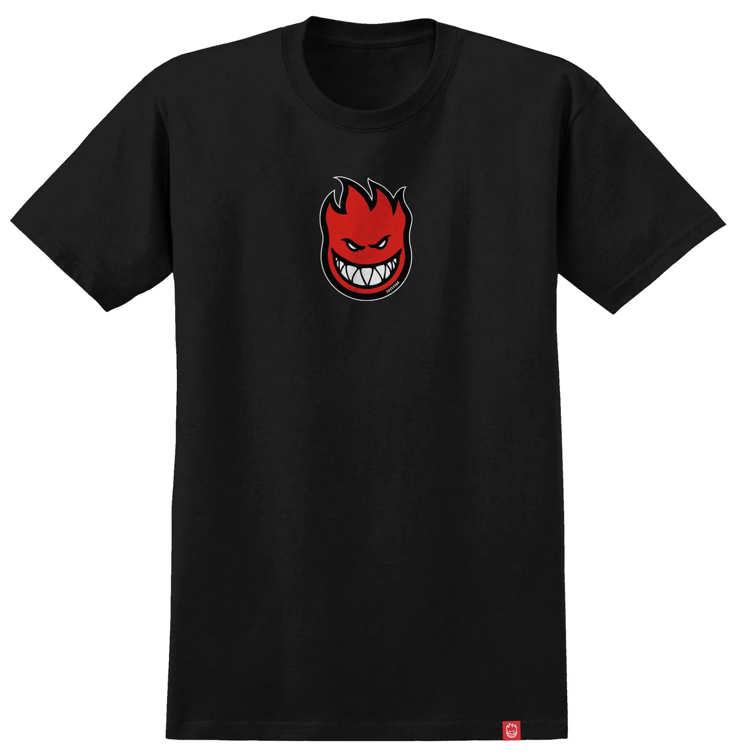 Spitfire Big Head Mid Fill T-Shirt Black/Red