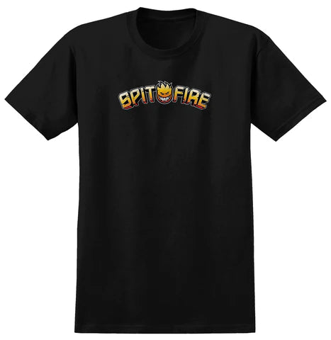 SPITFIRE HEATWAVE TEE BLACK / MULTICOLOR