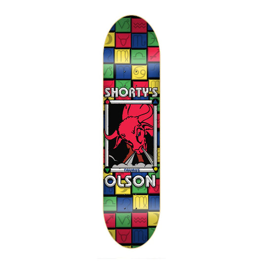SHORTY'S OLSON TAURUS RED DECK 8.25
