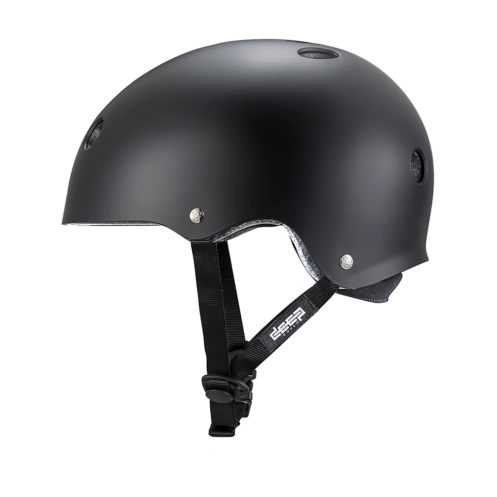 TRIPLE 8 DEEP COVER HELMET - BLACK MATTE