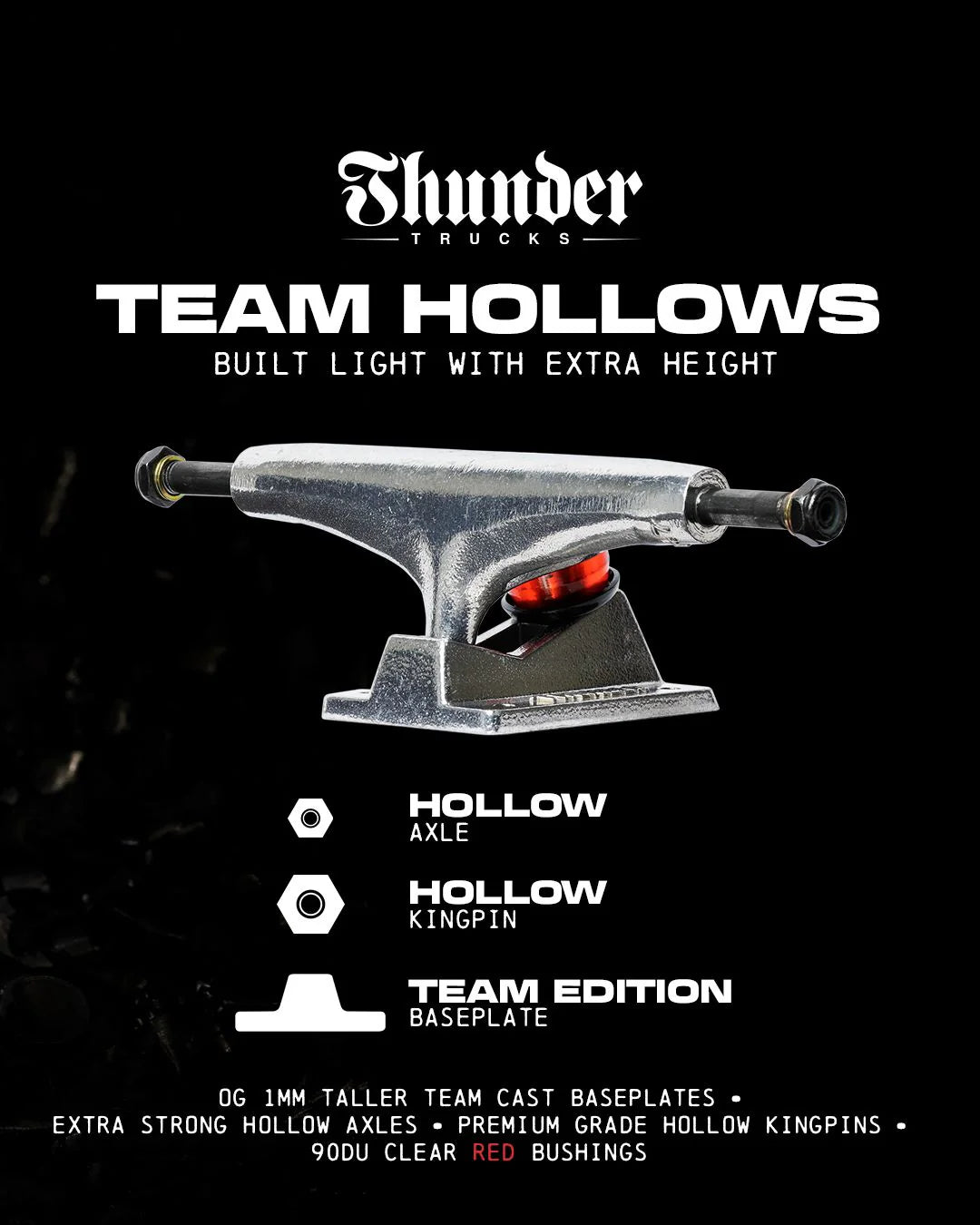 THUNDER POLISHED TEAM HOLLOWS