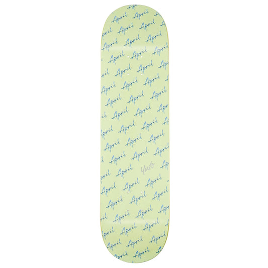 APRIL YUTO HORIGOME SCRIPT LOGO GREEN DECK 8.00
