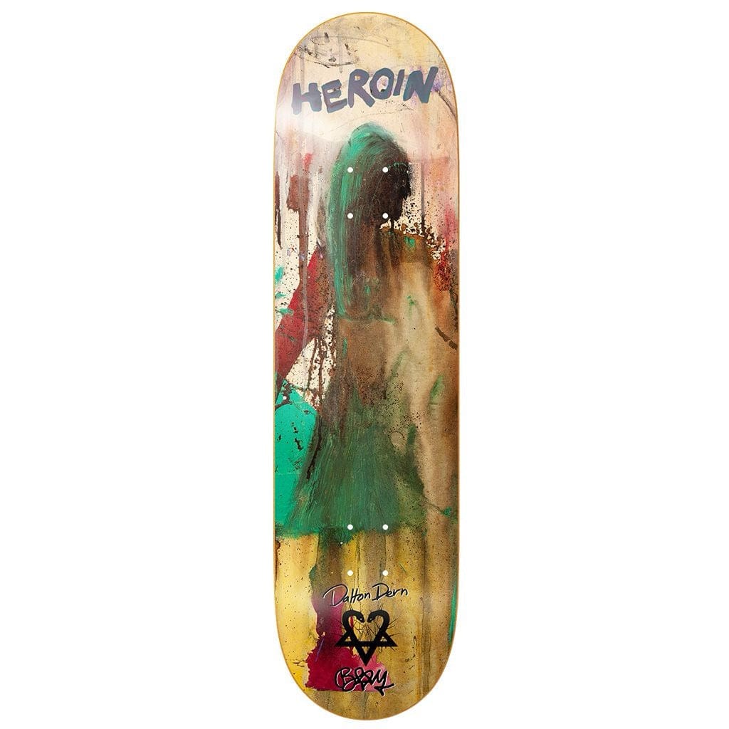 HEROIN DALTON DERN X BAM MARGERA DECK 8.38